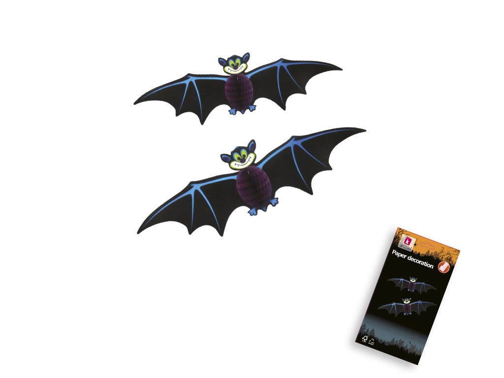 SET 2 PIPISTRELLI HALLOWEEN cod. 5500406