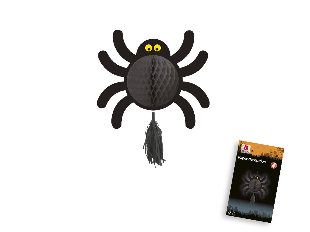 DECORACION ARANA HALLOWEEN cod. 5500409