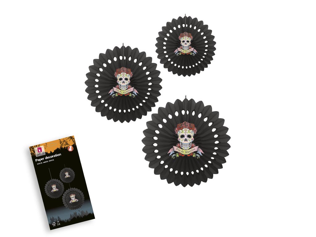 SET 3 CALAVERAS HALLOWEEN cod. 5500418