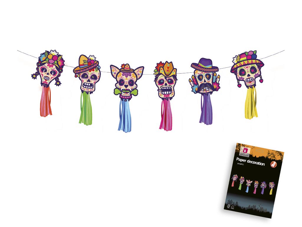 GUIRNALDA CALAVERAS HALLOWEEN cod. 5500419