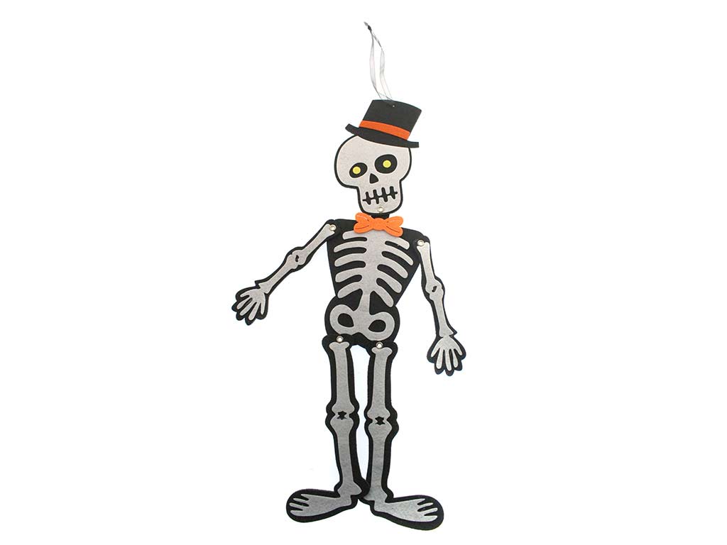 COLGANTE DEC. ESQUELETO HALLOWEEN cod. 5500626