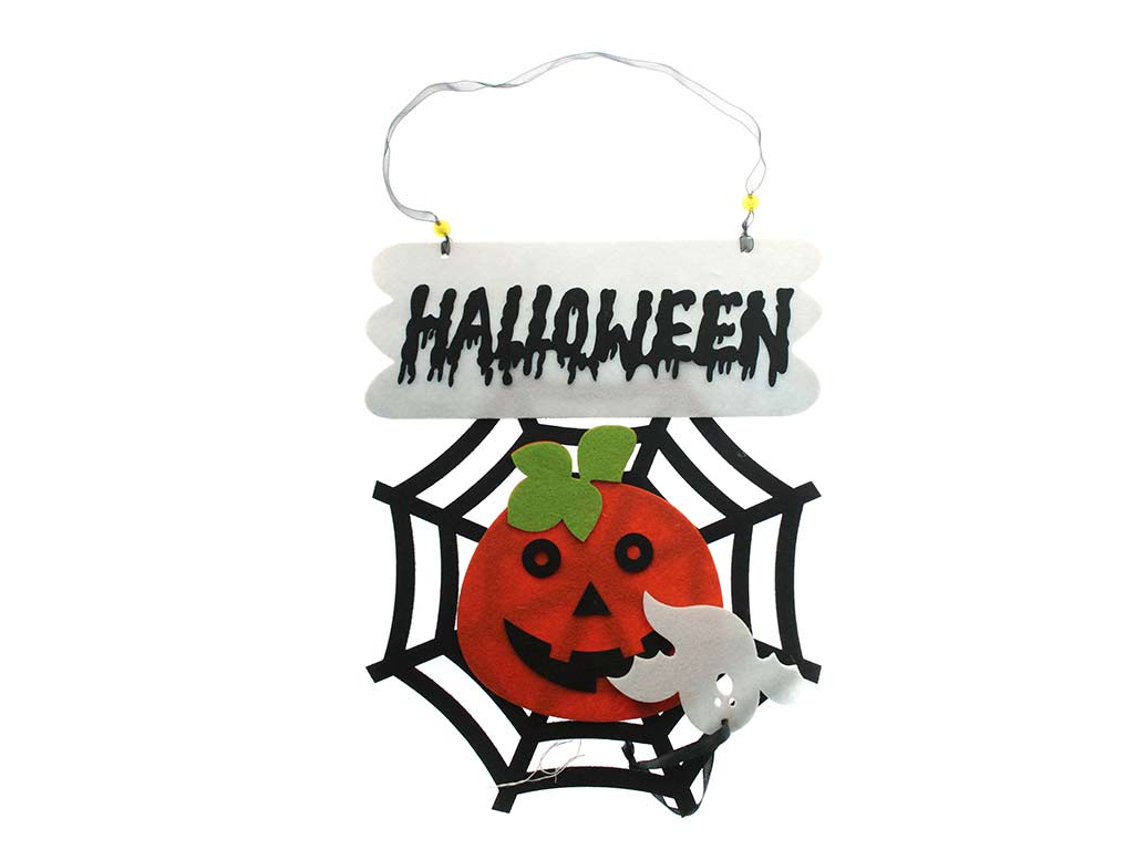 COLGANTE DEC. HALLOWEEN TELA ARAÑA cod. 5500627