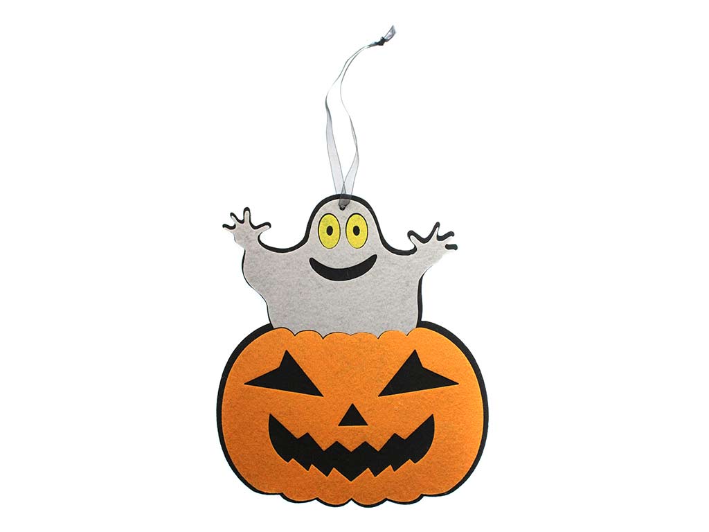 COLGANTE DEC. HALLOWEEN CALABAZA FANTASM cod. 5500636