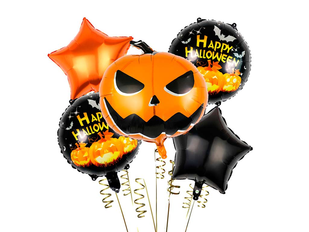 PACK 5 BALOES HALLOWEEN cod. 5500686