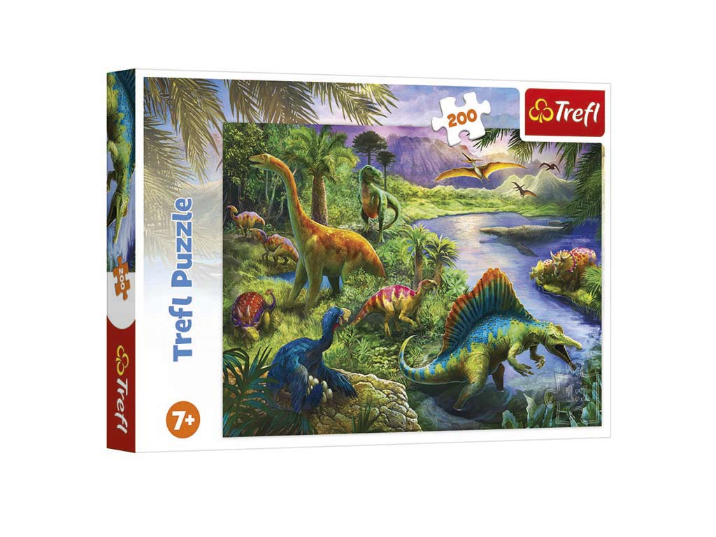 PUZLE 200 PZS. DINOSAURIOS cod. 8000136