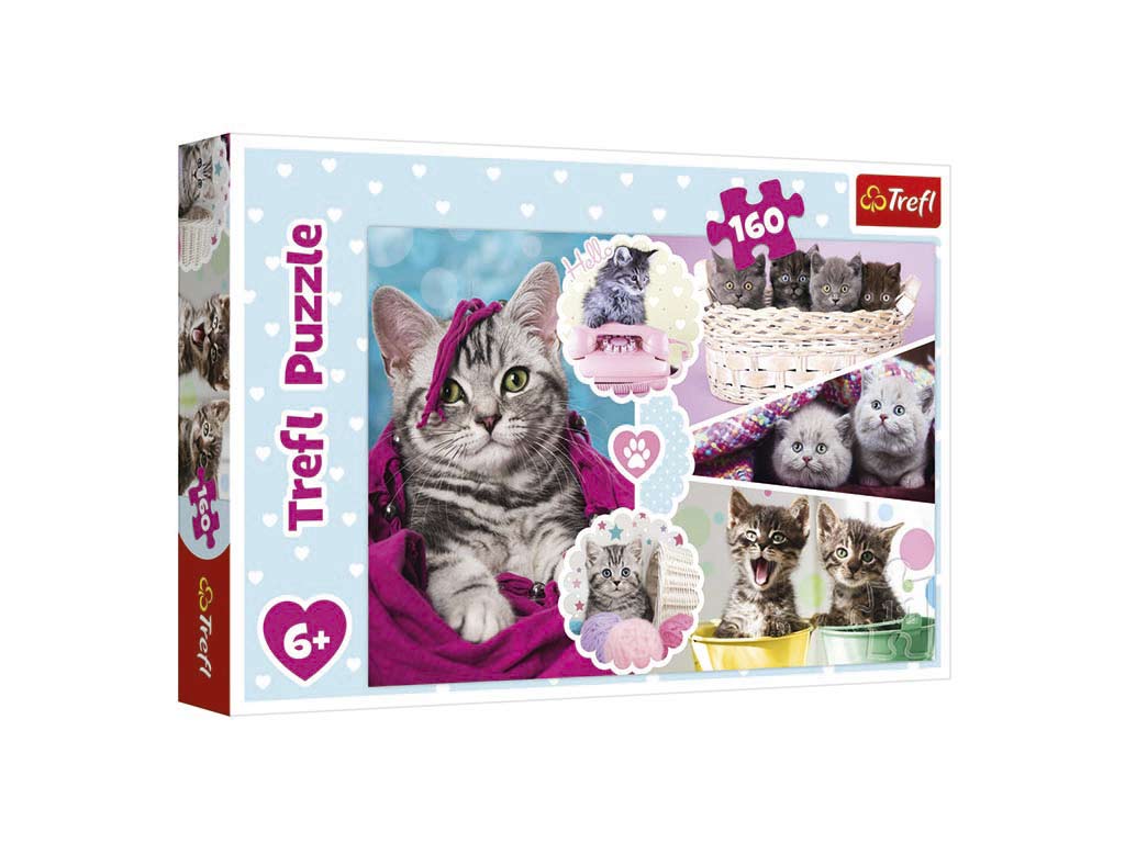 160 PCS. PUZZLE CATS cod. 8000148