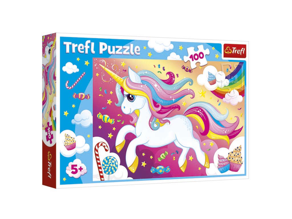 R.16386-PUZLE 100 PZS. UNICORNIO cod. 8000158