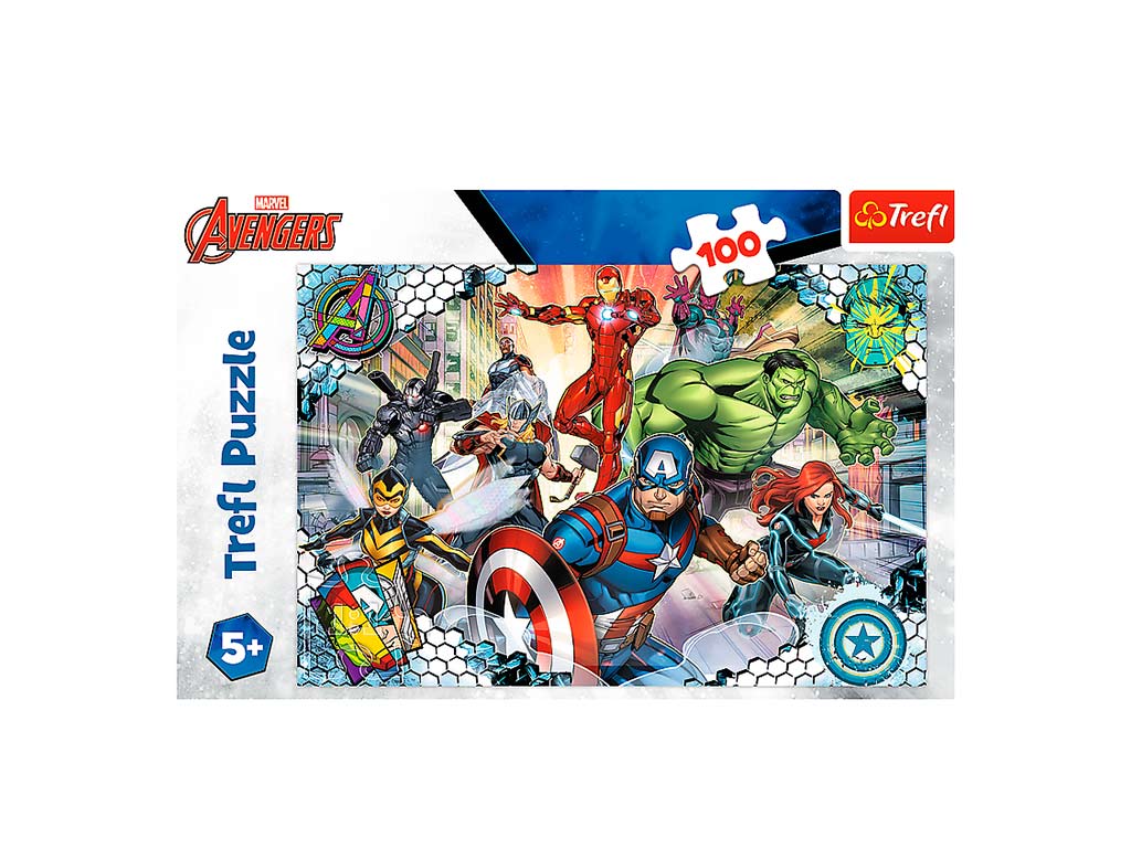 R.16454-PUZLE 100 PZS. AVENGERS cod. 8000166