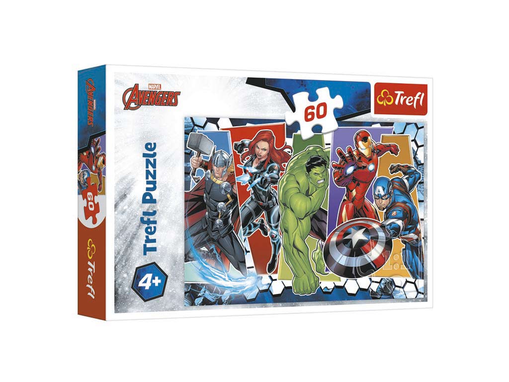 60 PCS. PUZZLE AVENGERS cod. 8000172