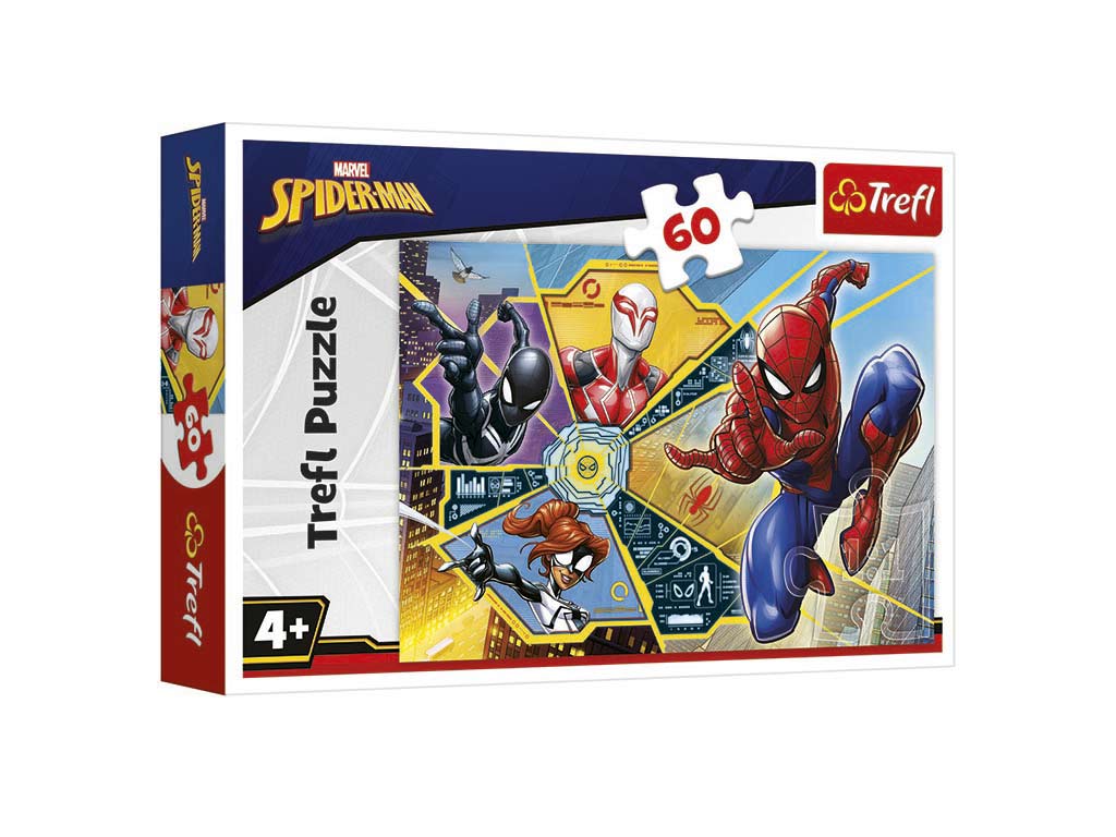 R.17372-PUZLE 60 PZS. SPIDER-MAN cod. 8000177