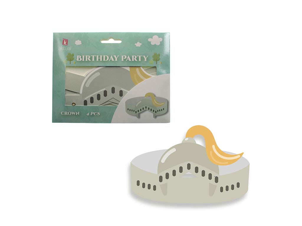 SET 4 CORONAS KING cod. 8000249