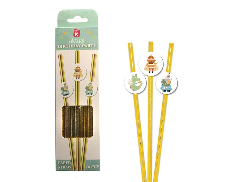 PACK 10 PAJITAS KING cod. 8000256