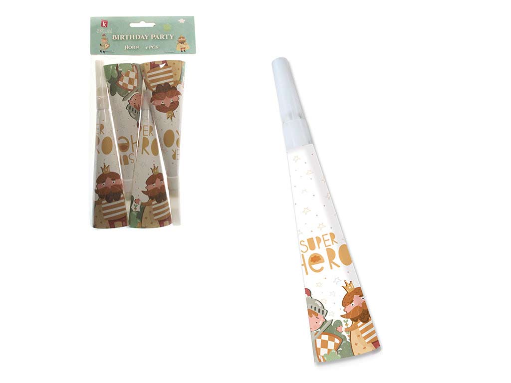 4 PCS. TROMPETA KING cod. 8000257