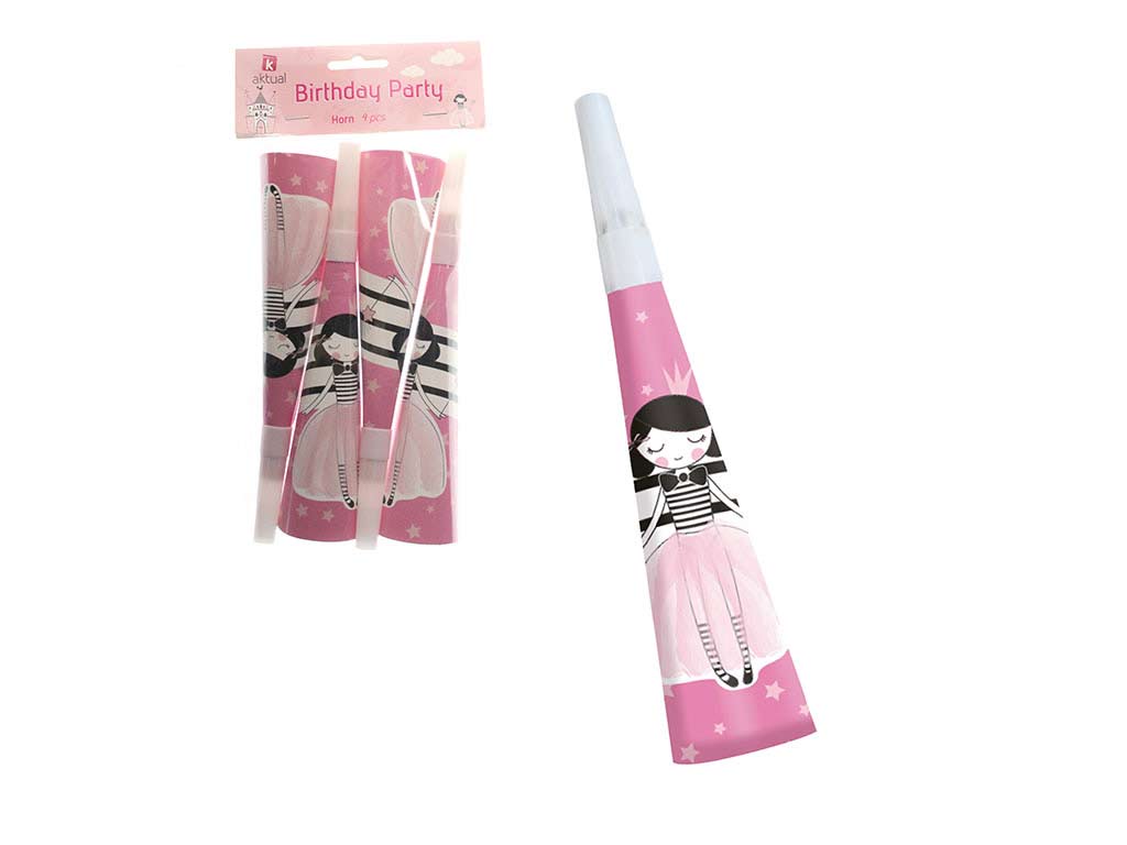 4 PCS. TROMPETA PRINCESS cod. 8000291