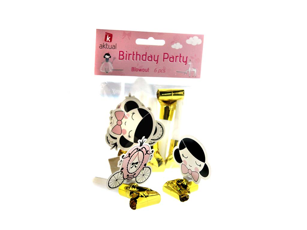 6 PCS. ESPANTA SUEGRAS PRINCESS cod. 8000292