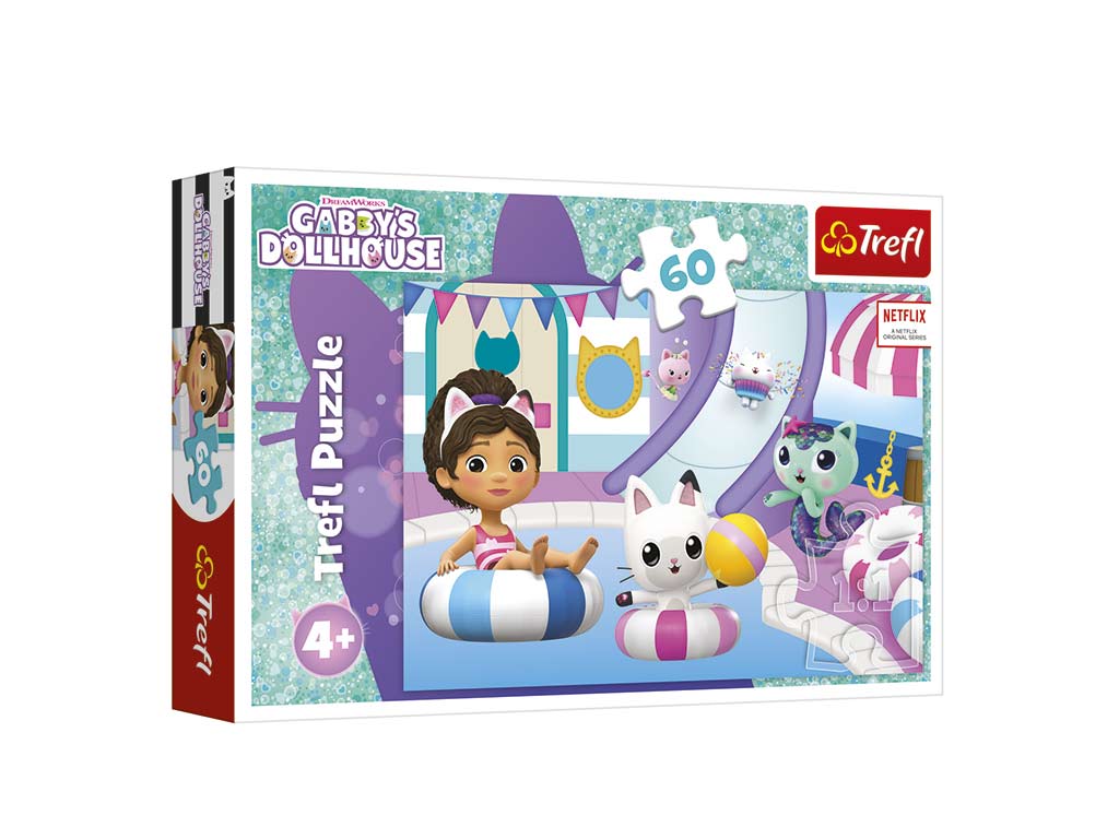 R.17393-PUZLE 60 PZS. GABBYS DOLLHOUSE cod. 8000325