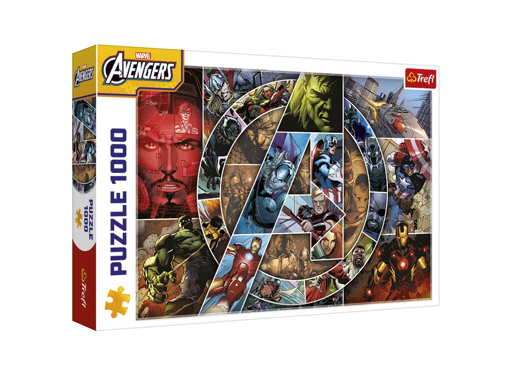 PUZLE 1000 PZS. AVENGERS/DISNEY MARVEL cod. 8000382