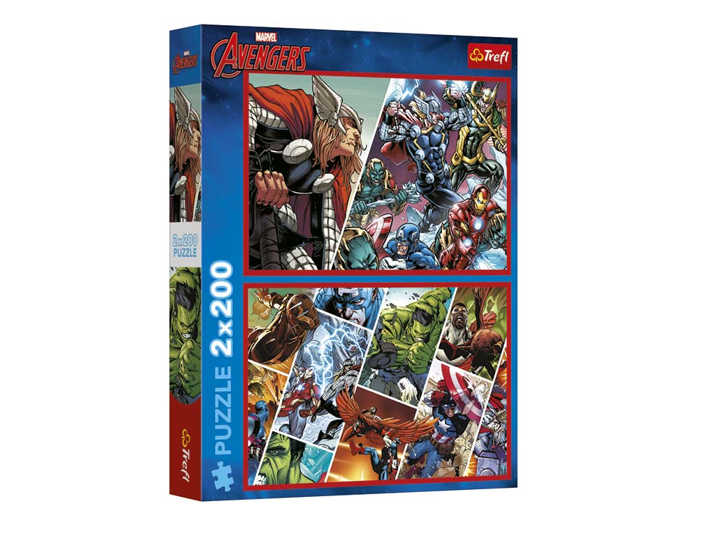 PUZLE 2X200 PZS. DISNEY MARVEL cod. 8000386