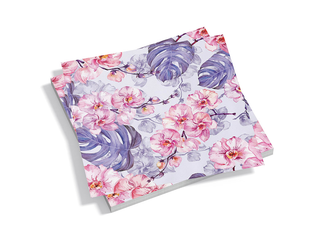 SERVILLETA FLORES LILAS cod. 8000411