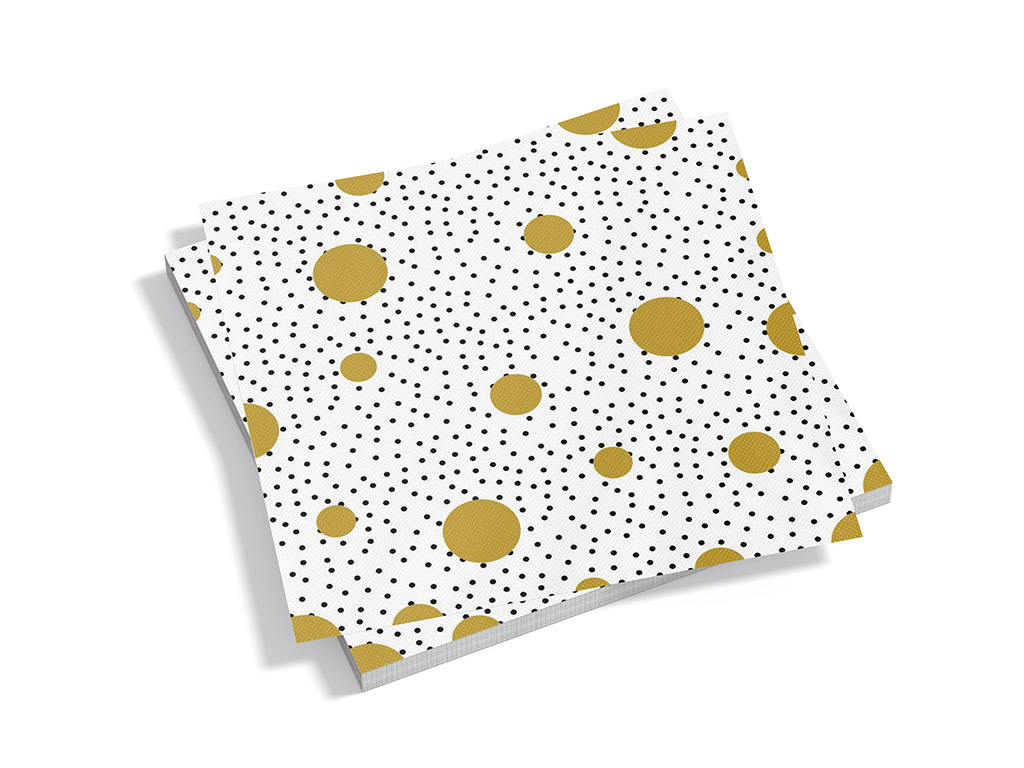 SERVILLETA PUNTOS DORADOS cod. 8000416