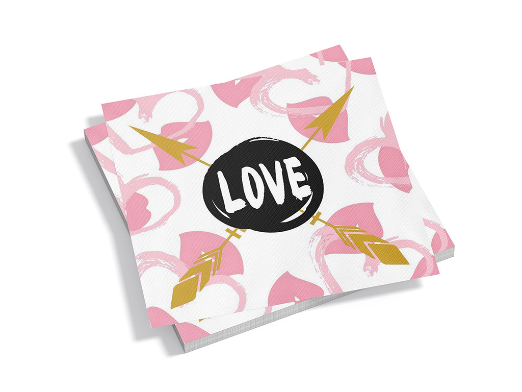 SERVILLETA LOVE ROSA cod. 8000428
