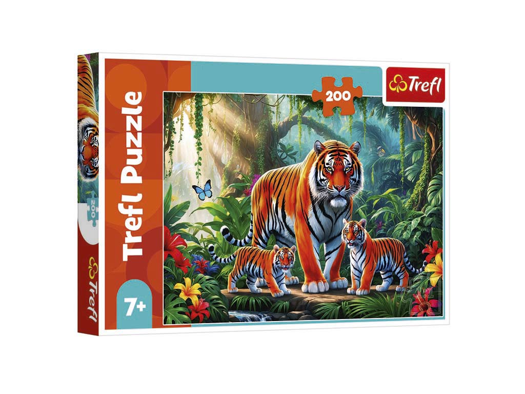 R.13330-PUZLE 200 PZS. TIGRES cod. 8000467
