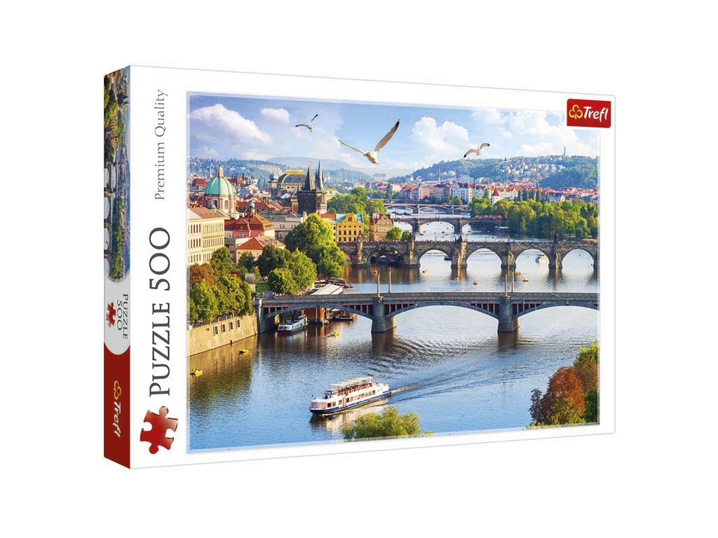 R.37382-PUZZLE 500 PZS. PRAGA cod. 8000500
