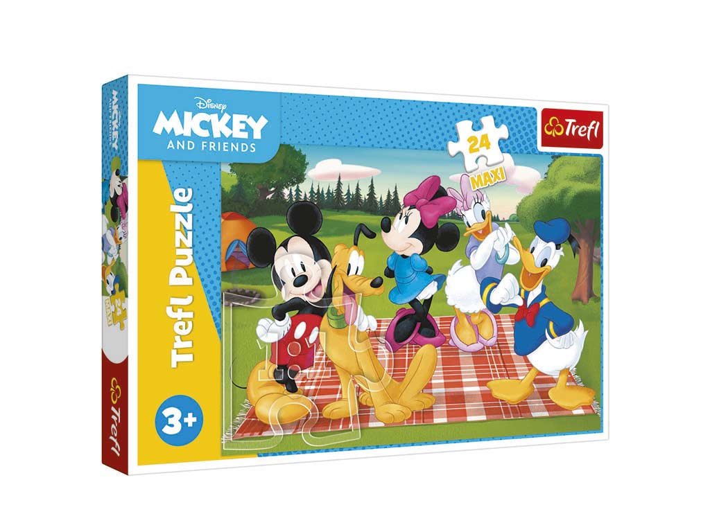R.14380 PUZLE 24 PEZZI DISNEY MICKEY cod. 8000519