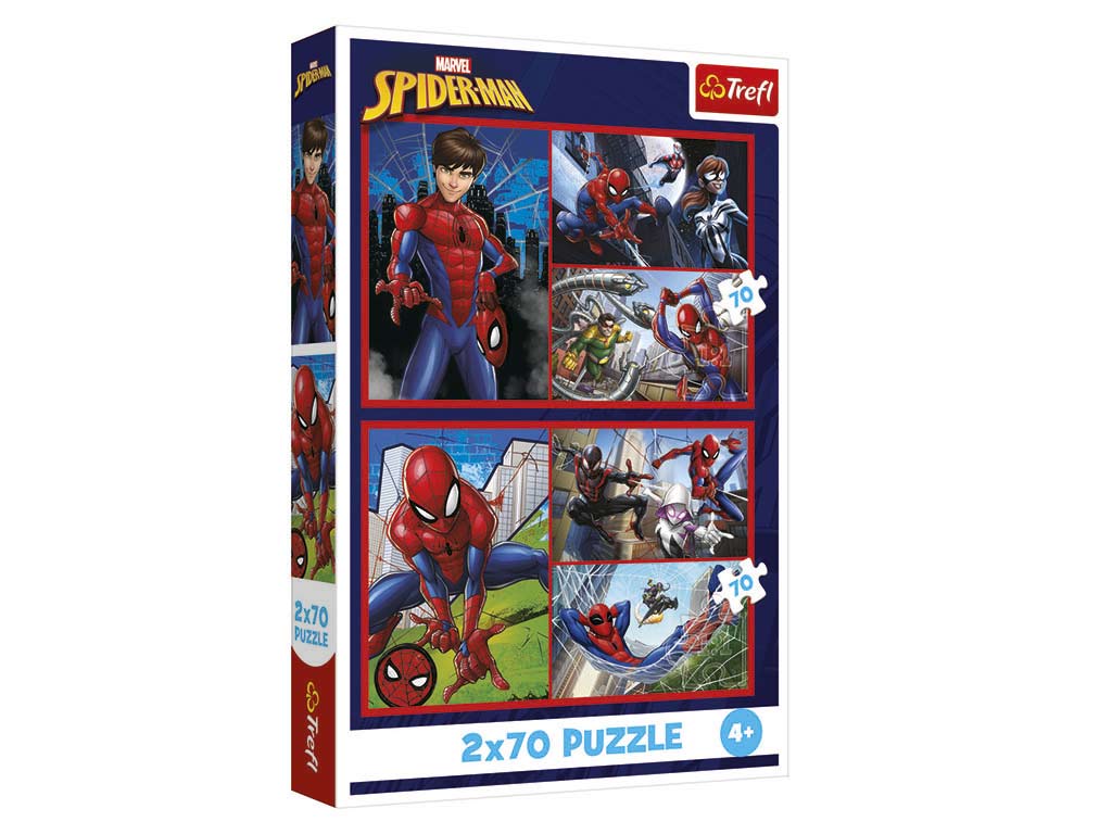 R.34443 PUZLE 2X70 PZS DISNEY SPIDERMAN cod. 8000525