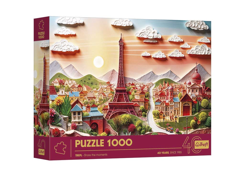 R.40044 PUZLE 1000 PCS. PARIGI cod. 8000534