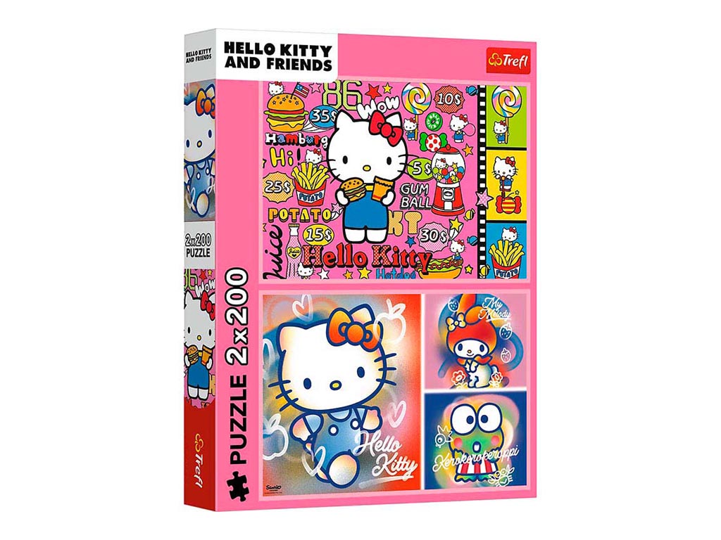 R.13336 PUZLE 2X200 PZS.HELLO KITTY AND cod. 8000547