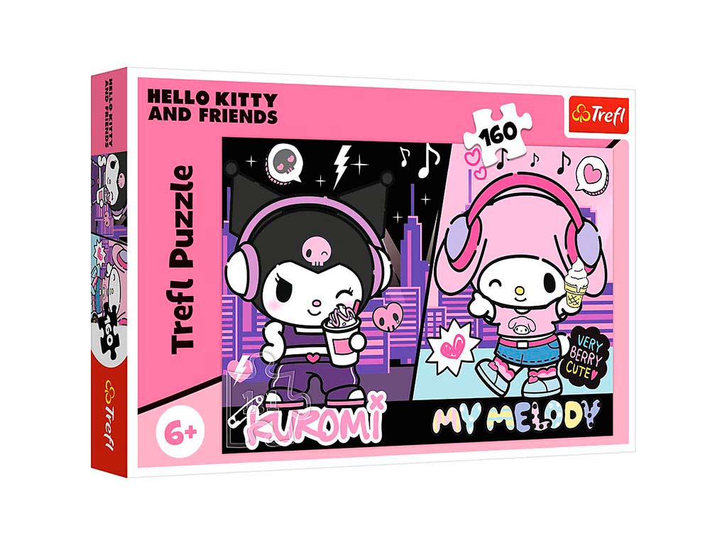 R.15430 PUZZLES 160 PZS.KUROMI RULES cod. 8000552
