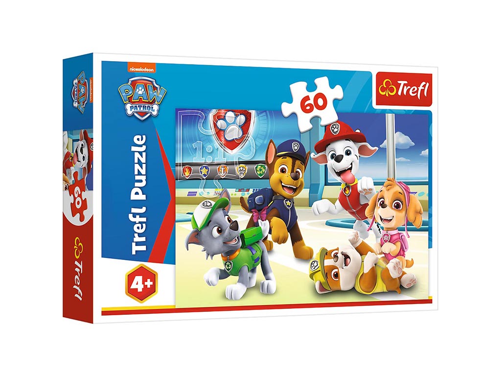 R.17392 PUZLE 60 PZS. IN THE PUPPIES WORLD/PAW PATROL cod. 8000555