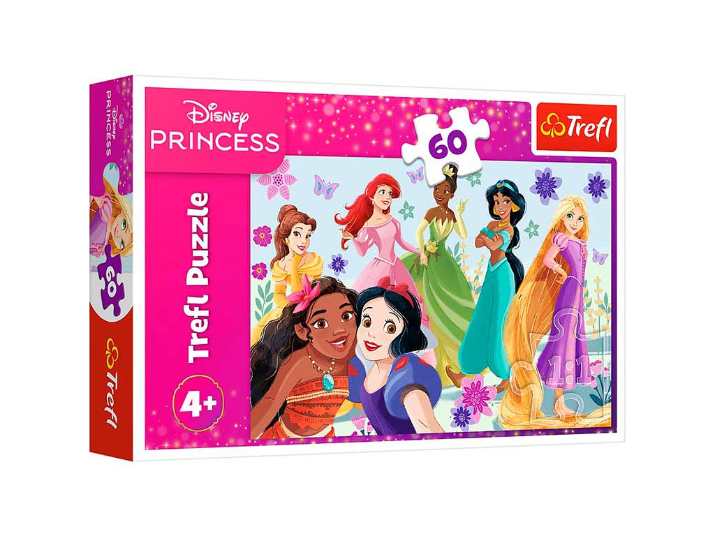 R.17409 PUZLE 60 PZS.PRINCESSES IN ACTION cod. 8000557