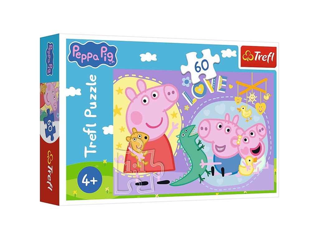 R.17414 PUZLE 60 PZS.HAPPY PIGGY / PEPPA PIG cod. 8000558
