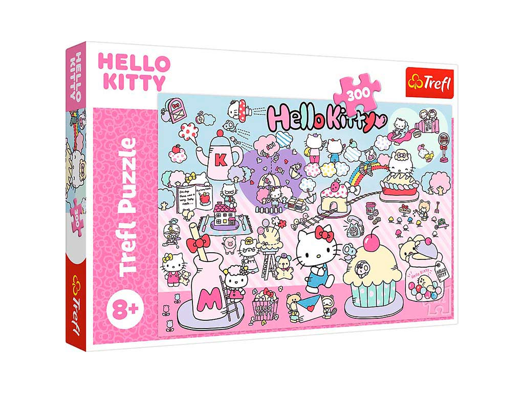 R.23031 PUZLE 300 PZS.EXPLORE THE WORLD OF HELLO KITTY cod. 8000560