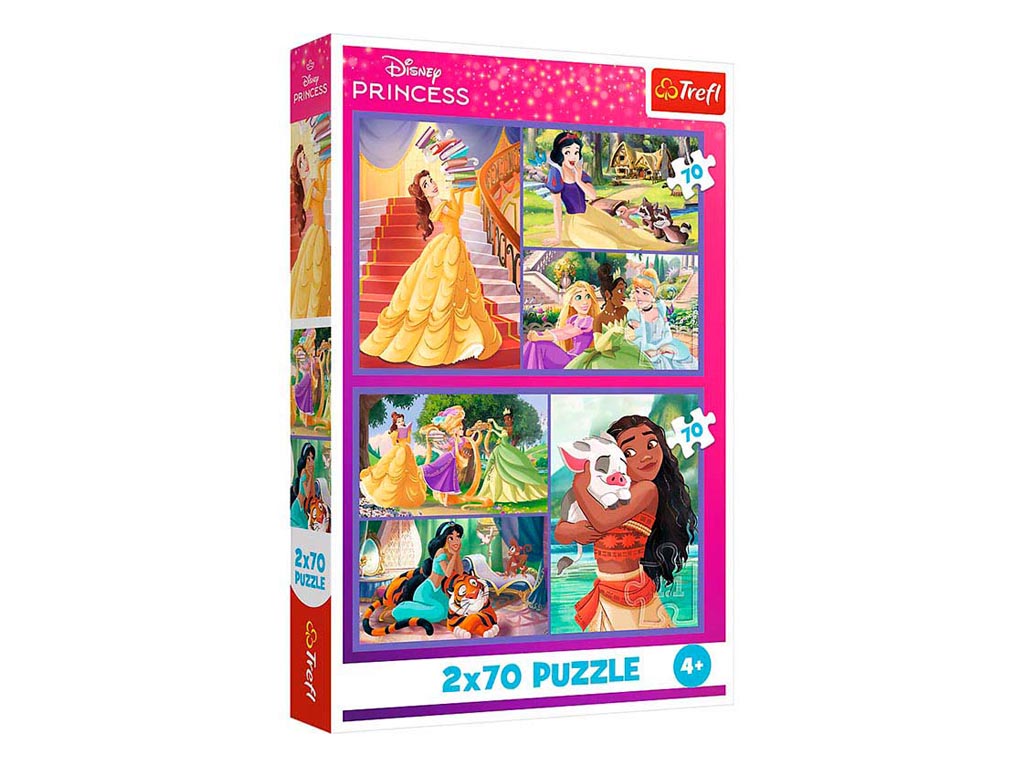 R.34440 PUZLE 2X70PZS.FAIRY TALE DAYS cod. 8000566