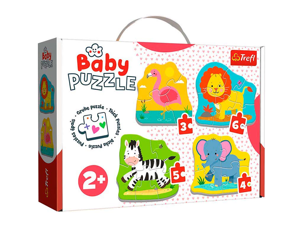 R.36073 PUZLE-BABY CLASSIC-ANIMALS ON THE SAFARI cod. 8000575
