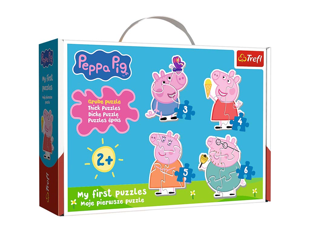 R.36137 PUZLE-BABY CLASSIC-A LITTLE PIGGY AMONG FRIENDS cod. 8000579