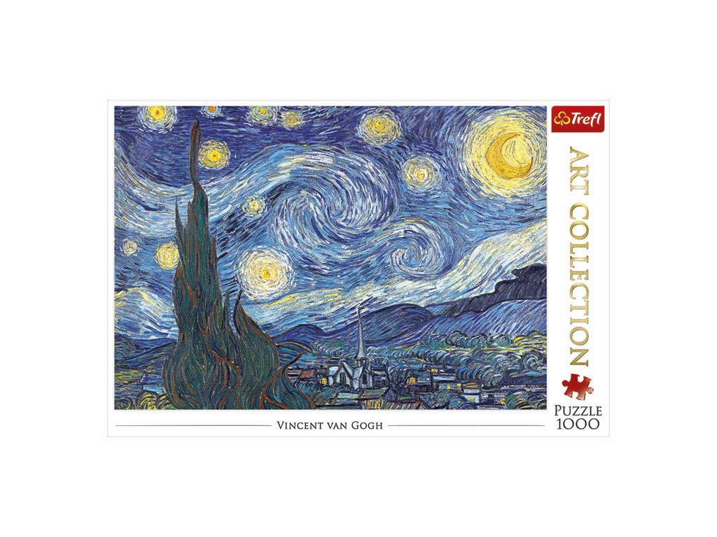 R.10560-PUZLE 1000 PZS. THE STARRY NIGHT cod. 8000594