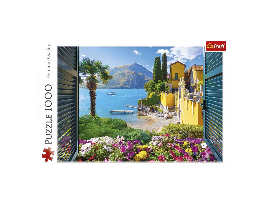 R.10951-PUZLE 1000 PZS. LAGO DI COMO cod. 8000602