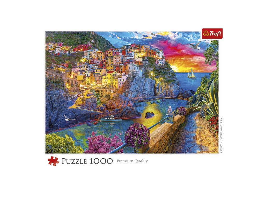 R.10982-PUZLE 1000 PZS. CINQUE TERRE cod. 8000605