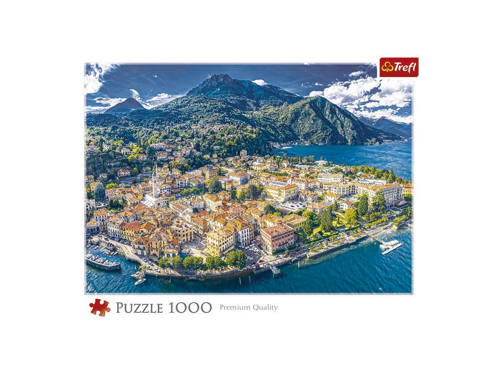 R.10985-PUZLE 1000 PZS. LAGO DI COMO cod. 8000606