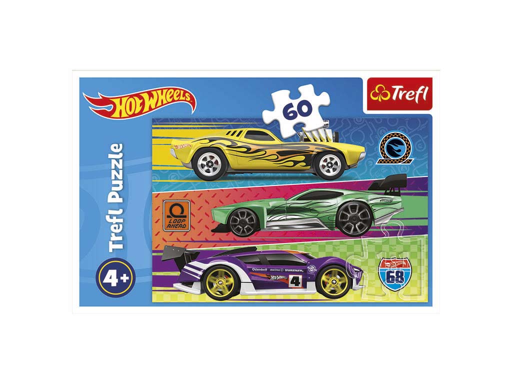 R.17389-PUZLE 60 PZS. HOT WHEELS cod. 8000621
