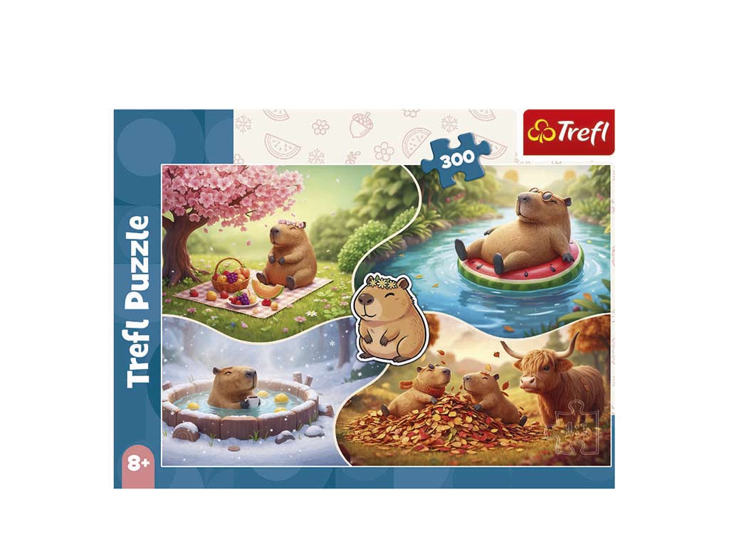 R.23052-PUZLE 300 PZS. CAPYBARAS cod. 8000630