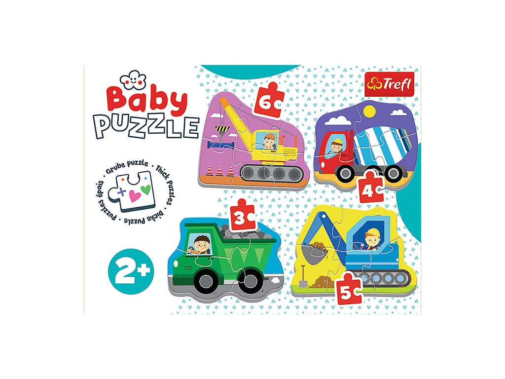 R.36072 PUZLE BABY CLASSIC CONSTRUCCION cod. 8000641