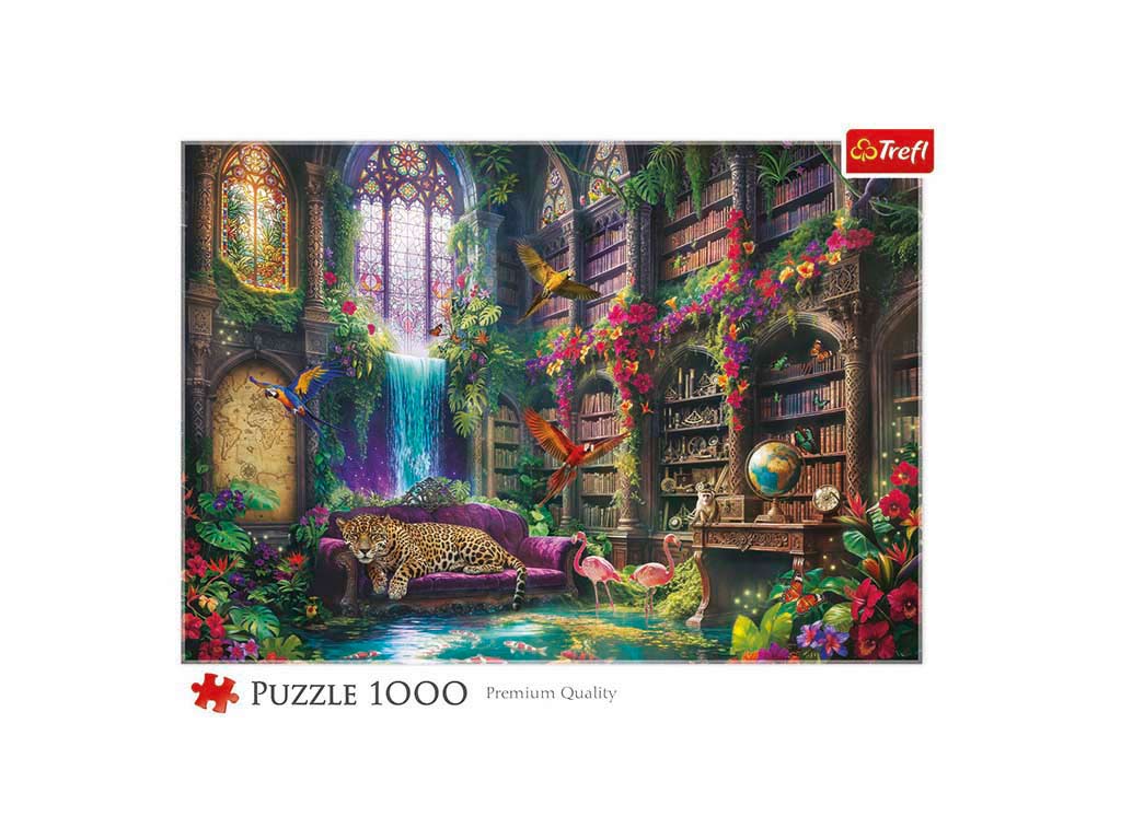 R.10975-PUZLE 1000 PZS. BIBLIOTECA cod. 8000655