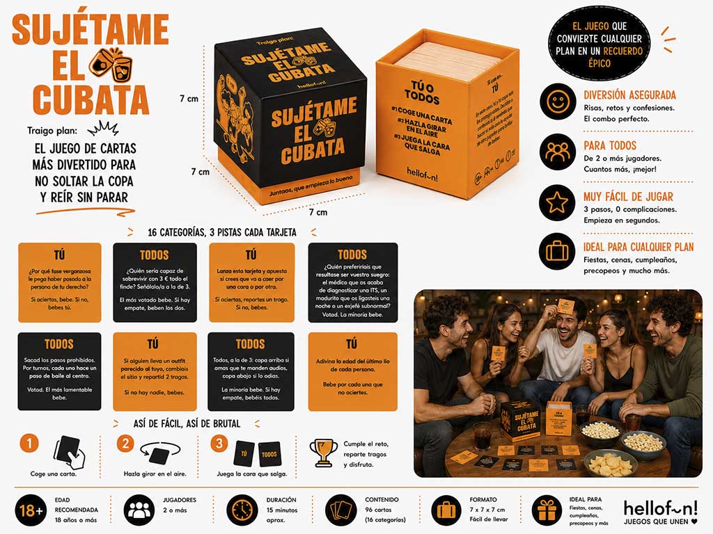 SUJETAME EL CUBATA cod. 8000658