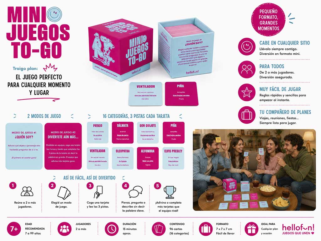 MINIJUEGOS TO-GO cod. 8000662