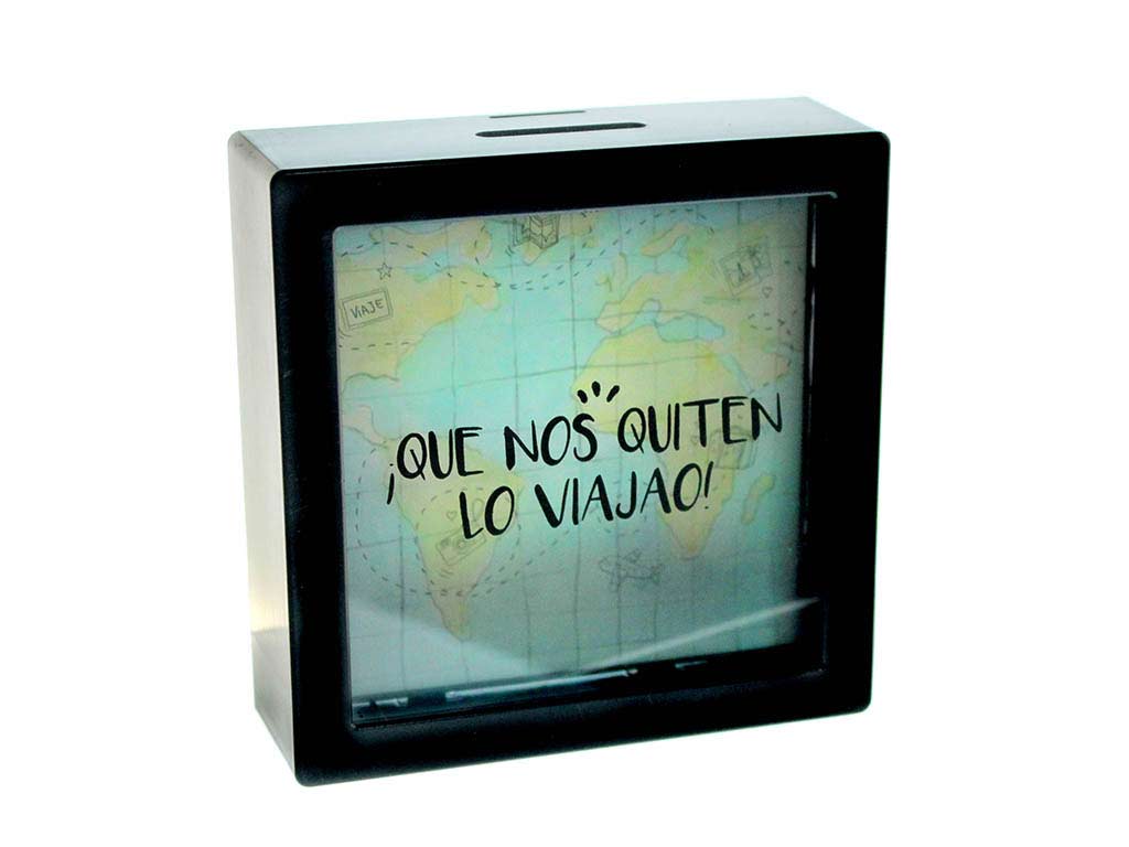 HUCHA PLASTICO VIAJE cod. 9000705